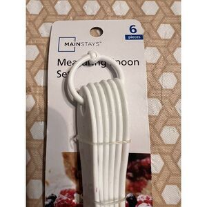 Mainstays  6 Piece Measuring‎ Spoons